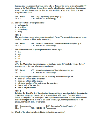 Applied Pharmacology for the Dental Hygienist 9th Edition TEST BANK
