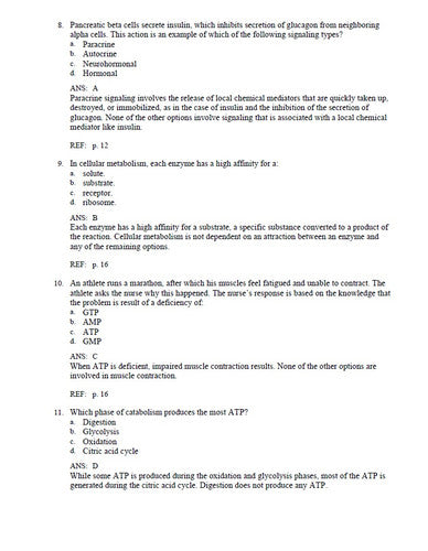 Understanding Pathophysiology 6th Edition Huether McCance TEST BANK