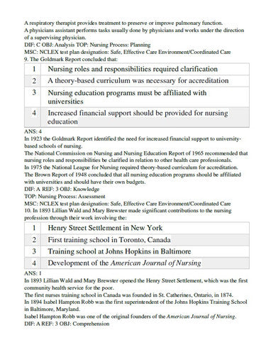 Fundamentals of Nursing 10th Edition Potter Perry TEST BANK