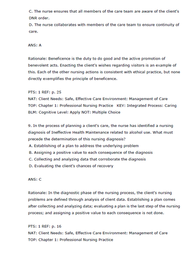 Brunner and Suddarths Textbook of Medical Surgical Nursing 15e TEST BANK
