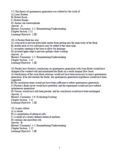 Brock Biology of Microorganisms 16th Edition TEST BANK