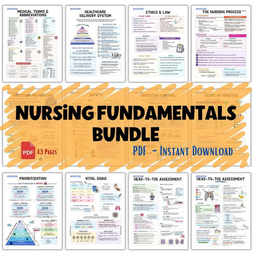 Nursing Fundamentals Bundle - PDF