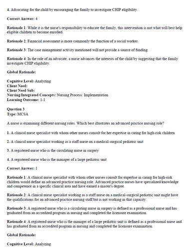 Child Health Nursing 3rd Updated Edition Ball Test Bank