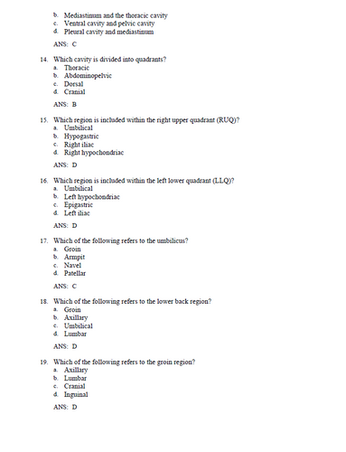The Human Body in Health and Illness 8th Edition Test Bank