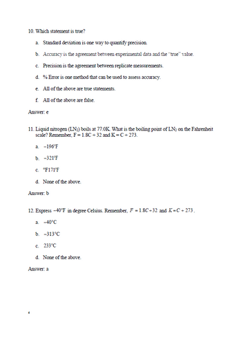 Chemistry and Physics for Nurse Anesthesia 3rd Edition TEST BANK