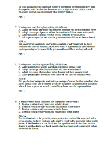 Advanced Assessment Interpreting Findings 5th Edition TEST BANK