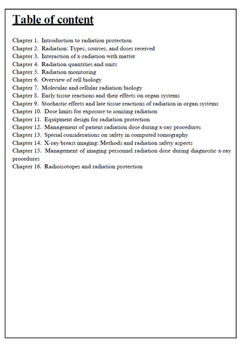 Radiation Protection in Medical Radiography 9th Edition TEST BANK