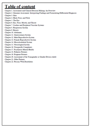 Advanced Assessment Interpreting Findings 5th Edition TEST BANK