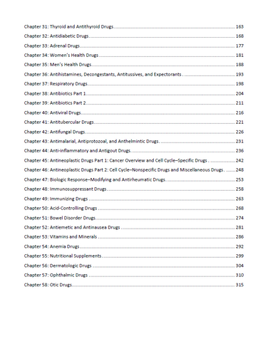 Pharmacology and the Nursing Process 9th Edition TEST BANK
