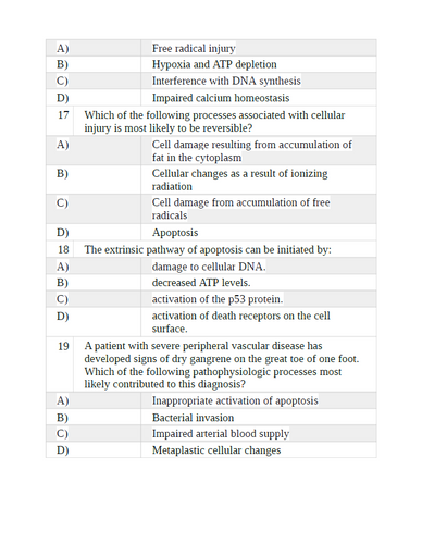 Robbins & Kumar Basic Pathology 11th Edition TEST BANK