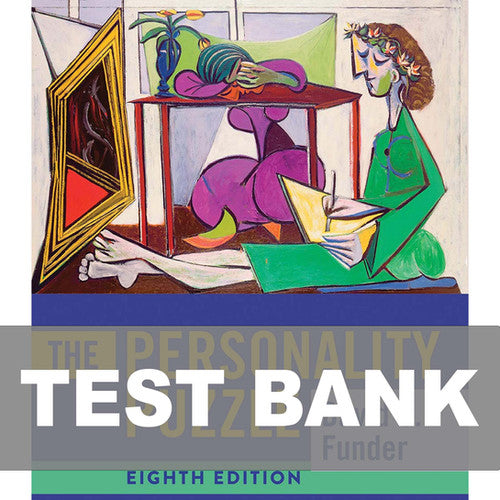 The Personality Puzzle 8th Edition TEST BANK