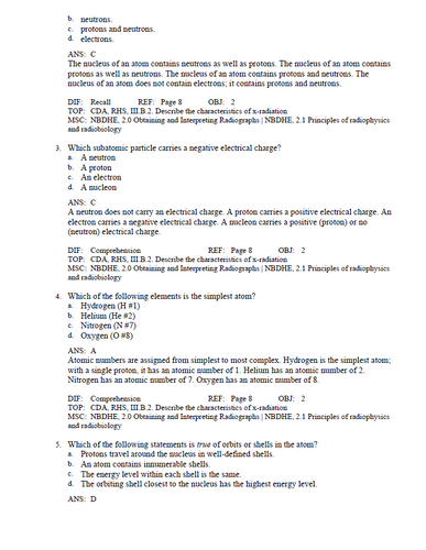 Dental Radiography Principles and Techniques 6th Edition Test Bank