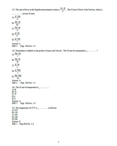 Chemistry The Central Science 14th Edition TEST BANK