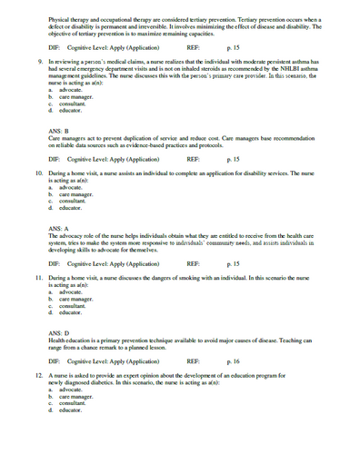Health Promotion Throughout the Life Span 10th Edition TEST BANK