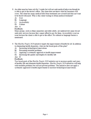 Timby's Introductory Medical Surgical Nursing 13th Edition TEST BANK