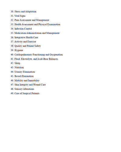 Potter and Perry's Canadian Fundamentals of Nursing 7th Edition TEST BANK