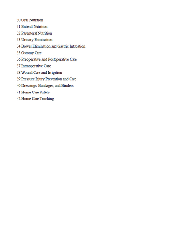 Clinical Nursing Skills and Techniques 11th Edition TEST BANK
