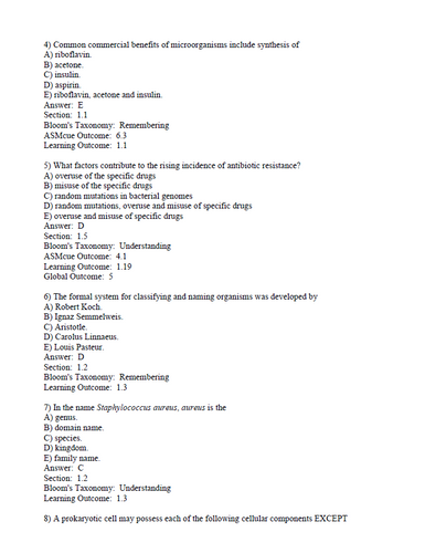 Microbiology An Introduction 14th Edition Test Bank