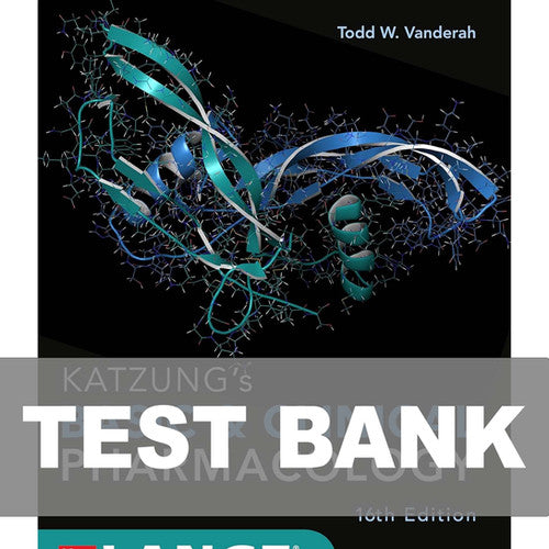 Katzung's Basic and Clinical Pharmacology 16th Edition Test Bank