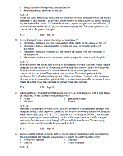 McCance & Huether's Pathophysiology 9th Edition Test Bank