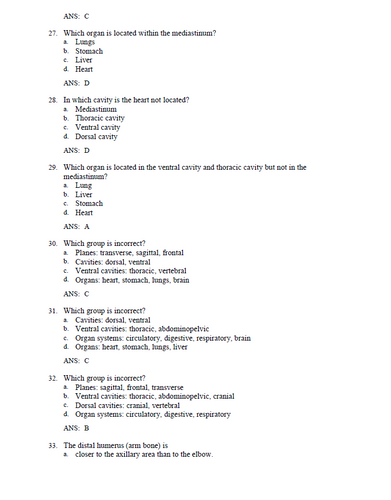 The Human Body in Health and Illness 7th Edition Test Bank