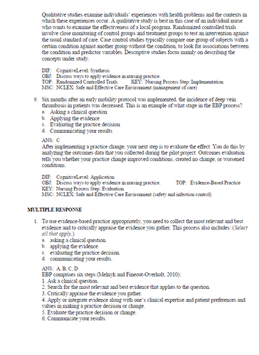 Clinical Nursing Skills and Techniques 11th Edition TEST BANK