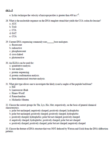 Biochemistry 9th Edition Stryer Lubert TEST BANK