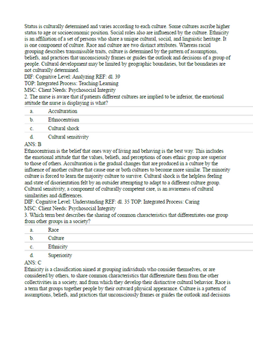 Wong's Essentials of Pediatric Nursing 11th Edition TEST BANK