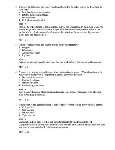 Understanding Pathophysiology 6th Edition Huether McCance TEST BANK