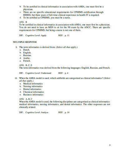 Health Informatics An Interprofessional Approach 1st Edition TEST BANK