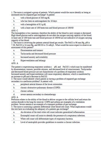 Clinical Reasoning Cases in Nursing 7th Edition TEST BANK