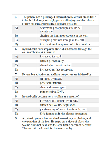 Robbins & Kumar Basic Pathology 11th Edition TEST BANK