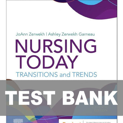 Nursing Today Transition and Trends 11th Edition TEST BANK