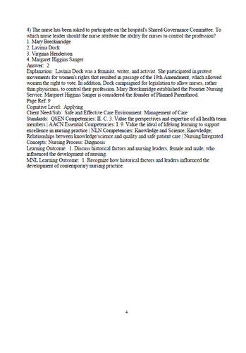 Kozier & Erbs Fundamentals of Nursing 11th Edition TEST BANK 9780135428733