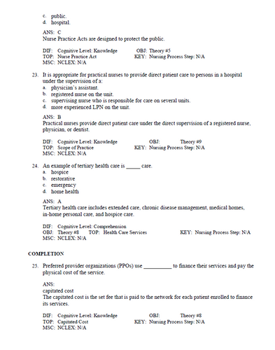 Fundamental Concepts and Skills for Nursing 7th Edition Williams Test Bank