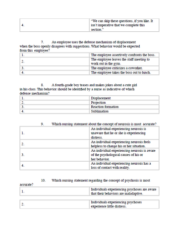 Kaplan and Sadock's Synopsis of Psychiatry 12th Edition TEST BANK