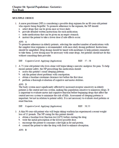 Edmunds Pharmacology for the Primary Care Provider TEST BANK