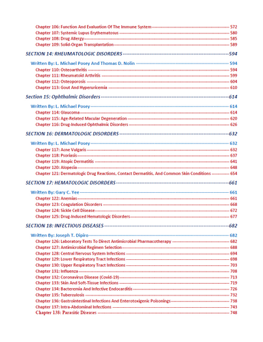 DiPiro's Pharmacotherapy A Pathophysiologic Approach 12th Edition Test Bank