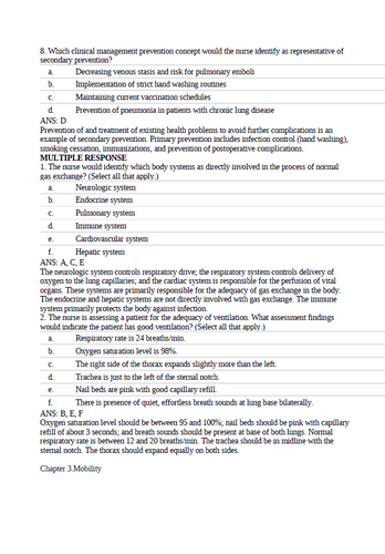 Clinical Reasoning Cases in Nursing 7th Edition TEST BANK