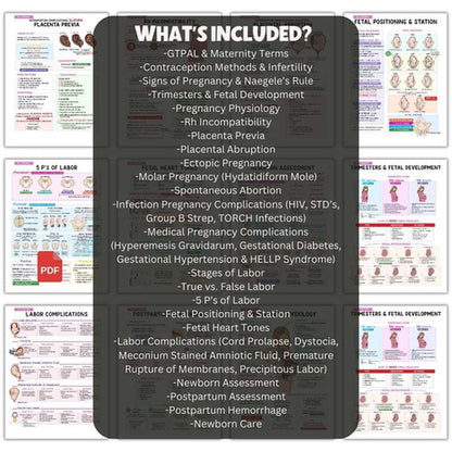 OB Maternity Nursing Bundle - PDF