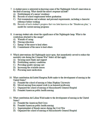 Rosdahl's Textbook of Basic Nursing 12th Edition - Test Bank