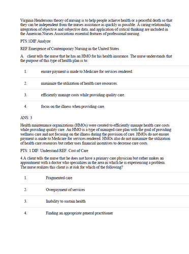 Focus on Adult Health Medical Surgical Nursing 2nd Edition TEST BANK
