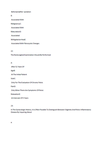 Beckmann and Ling's Obstetrics and Gynecology 9th Edition TEST BANK