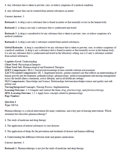 Pharmacology Connections to Nursing Practice 4th Edition TEST BANK
