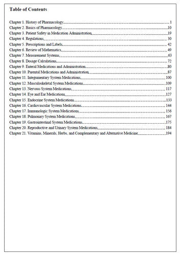 Pharmacology Clear and Simple 4th Edition TEST BANK