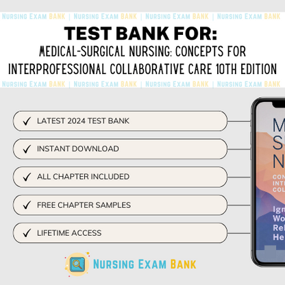Medical Surgical Nursing 10th Edition Ignatavicius TEST BANK