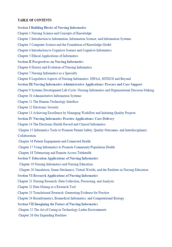 Nursing Informatics and the Foundation of Knowledge 5th Edition Test Bank