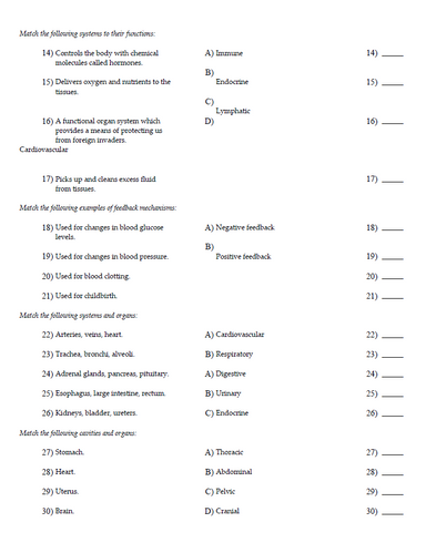 Marieb Human Anatomy and Physiology 12th Edition TEST BANK