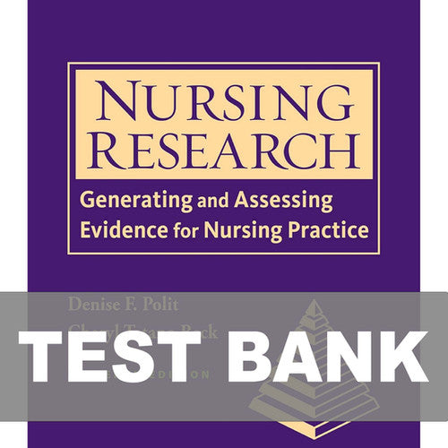 Nursing Research 11th Edition TEST BANK 9781975110642