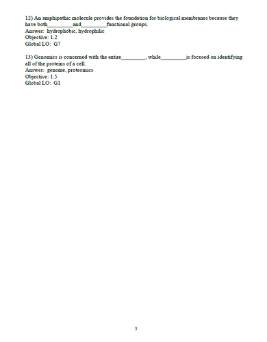 Biochemistry Concepts and Connections 2nd Edition TEST BANK